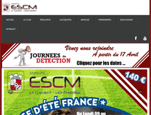 Tablet Screenshot of escm34.com